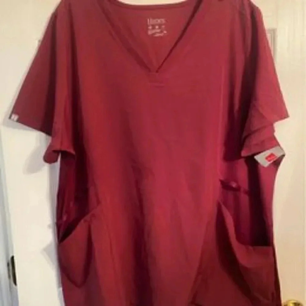 Womens 3X scrub top NEW